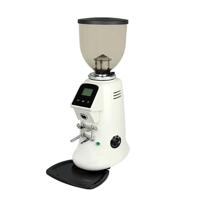 touch screen espresso coffee grinder white